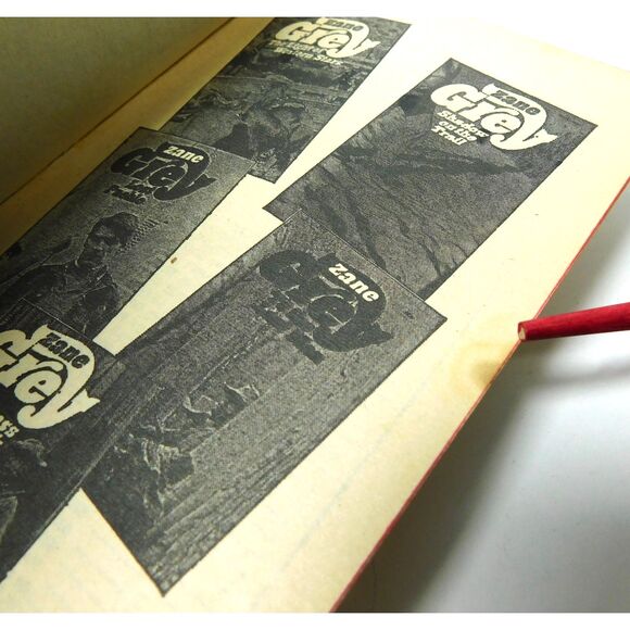 Zane Grey Book Wanderer of the Wasteland Paperback Vintage 1973 - Picture 8 of 10